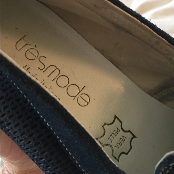 Men's Tresmode Sueded Casual Shoe Slip On 9.5 - Picture 4 of 8